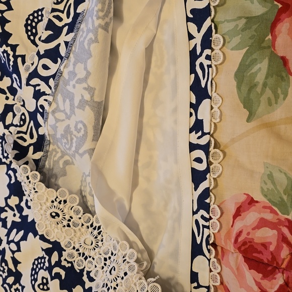 Talbots Floral Cotton Skirt - Picture 6 of 9